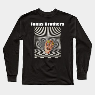 Illuminati Hand Of Jonas Brothers Long Sleeve T-Shirt